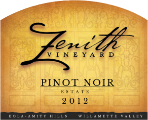 Zenith Vineyard Estate Pinot Noir